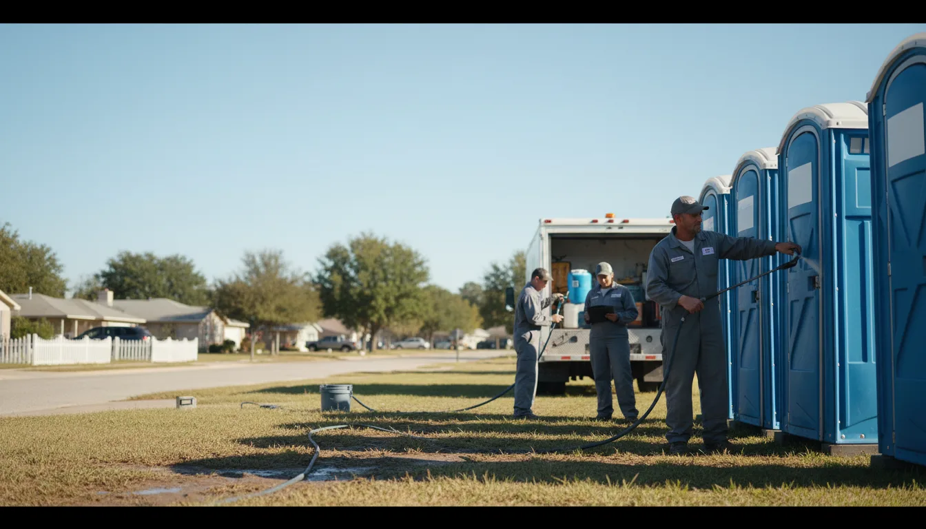 Long-Term Portable Toilet Rental in Surrency, GA near me